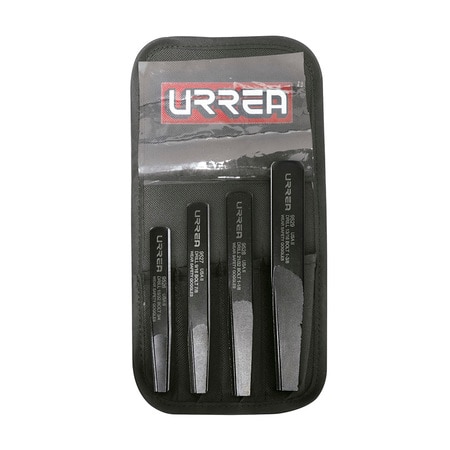 URREA Straight flute pipe extractor set 4Pc 9501A